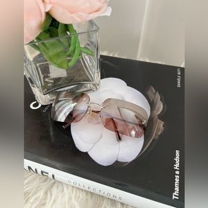 Authentic Vintage Chanel Sunglasses Brown